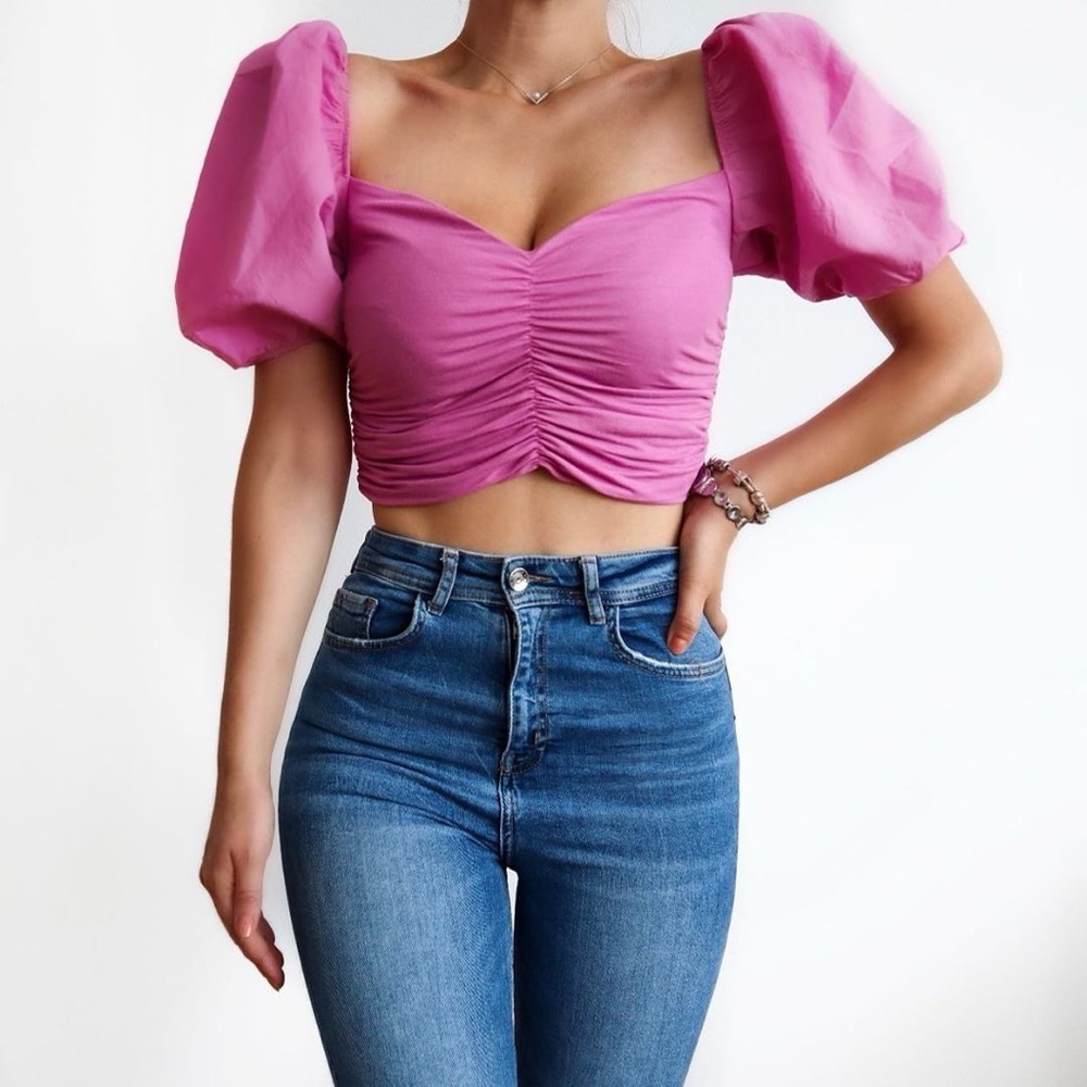Zara Top Mauve